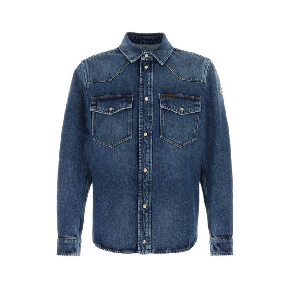 Moncler Men Denim Shirt